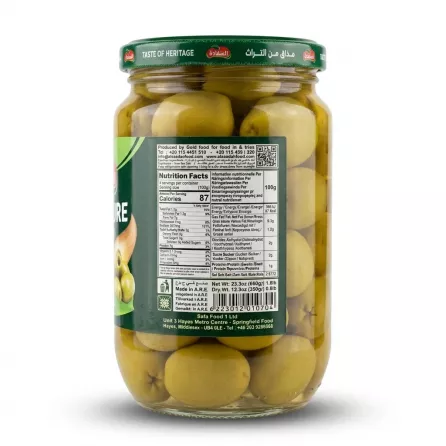 Enhanced Back view of jar with nutrition facts and barcode