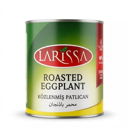 Enhanced Front view of Larissa Roasted Eggplant 2800g tin