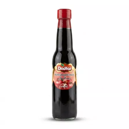Enhanced Dadfar Pomegranate Paste 360g bottle front label