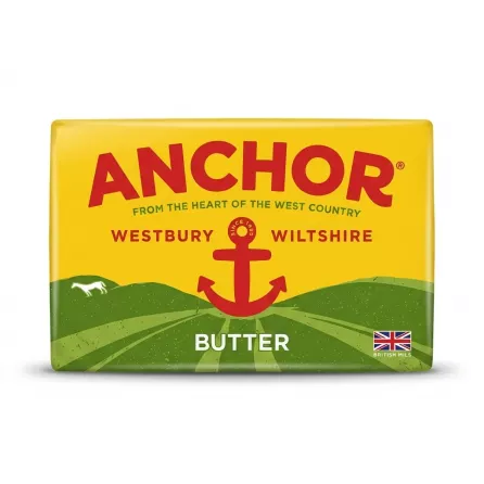 Enhanced Front of Anchor Salted Butter 200g pack