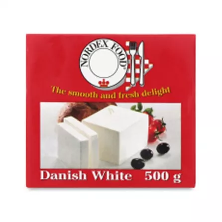 Nordex Food Danish White  Cheese