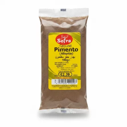 Packet of Sofra Ground Pimento Allspice 100g