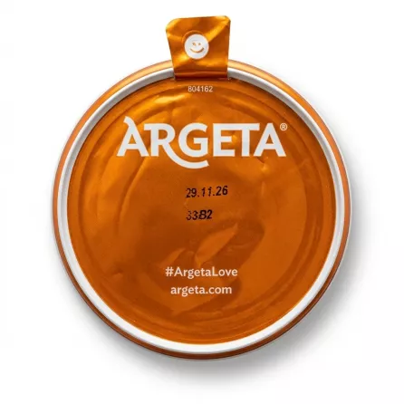Enhanced Argeta Turkey Pâté tin top view