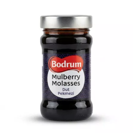 Enhanced Front view of Bodrum Mulberry Molasses jar 380g