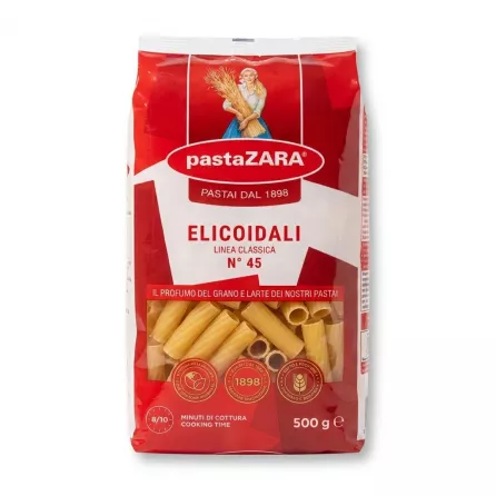 Enhanced Front of pastaZARA Elicoidali Pasta 500g pack