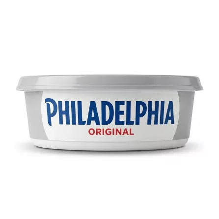 Enhanced Philadelphia Original Cream Cheese 165g tub side view
