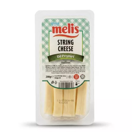 Enhanced Pack of Melis String Cheese Dil Peynirı held in a shop