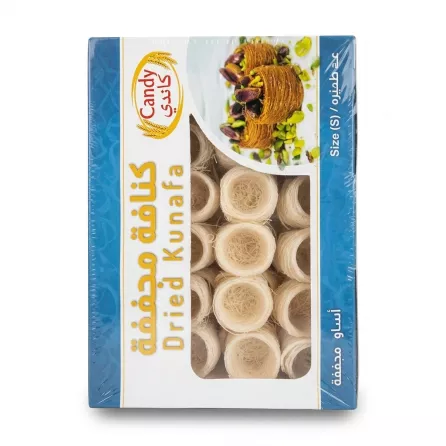 Enhanced Box of Candy Dried Kunafa Bulbul Nest with a window showing the nests