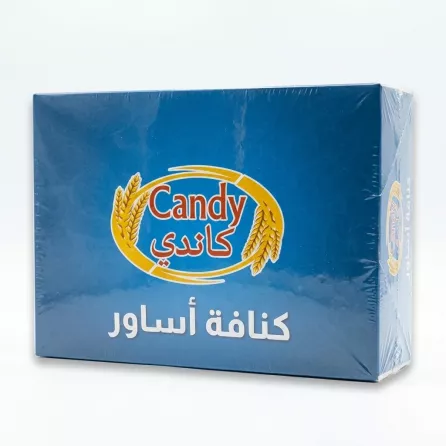 Enhanced Side view of Candy Dried Kunafa Bulbul Nest packaging
