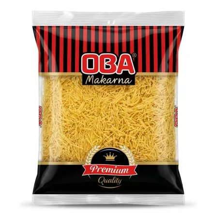 Enhanced Front view of OBA Premium Vermicelli Pasta 400g package