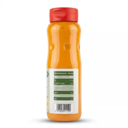 Enhanced Al-Maeda Tunisian Sauce nutritional values and barcode