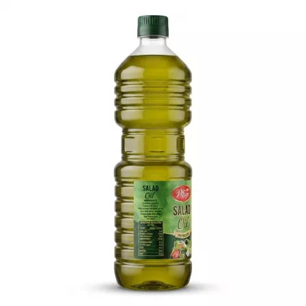 Enhanced Village Premium Salad Oil 1L bottle back label