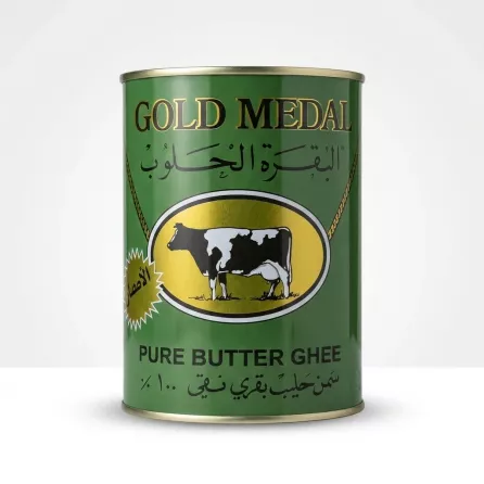 Enhanced Gold Medal Pure Butter Ghee 800g tin front view