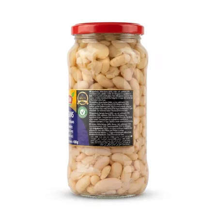 Enhanced Ingredients and quality labels on Aycan White Beans