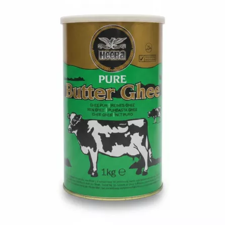 Heera Pure Butter Ghee 1kg tin front view