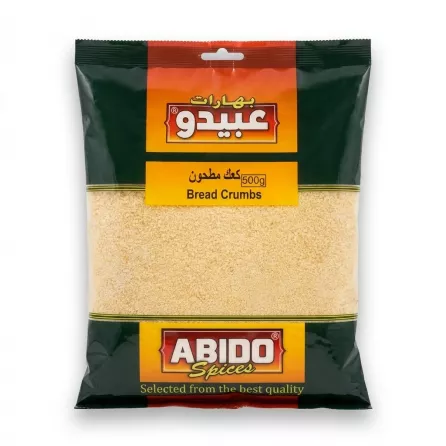 Enhanced Front of Abido Bread Crumbs 500g package