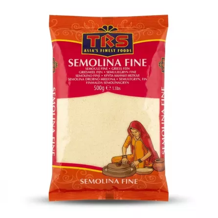 Enhanced Front of TRS Semolina Fine 500g pack