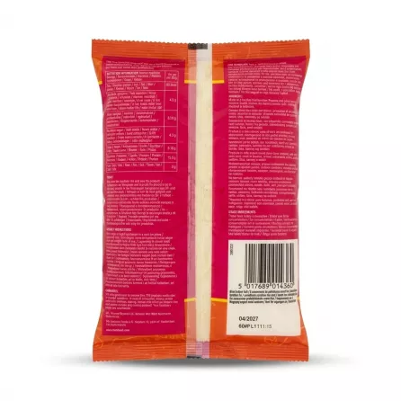Enhanced Back of TRS Semolina Fine 500g showing nutritional info