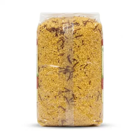 Enhanced Back view of Safa Borgol With Vermicelli 800g pack showing contents