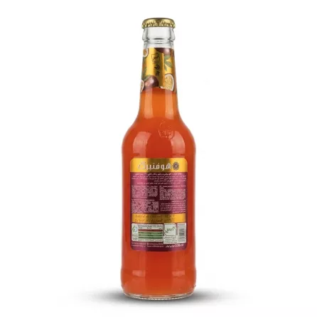 Enhanced Back label of Hoffenberg Passion Fruit Juice Drink showing nutritional information