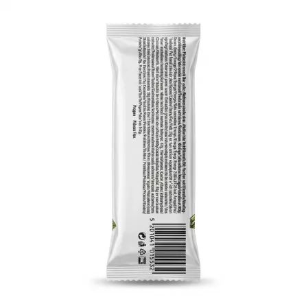 Enhanced Back of Jannis Pistachio Bar 40g with nutritional and ingredient information