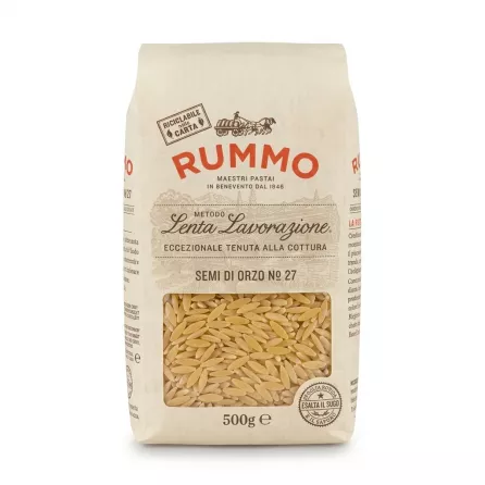 Front of Rummo Semi di Orzo No.27 Pasta 500g pack