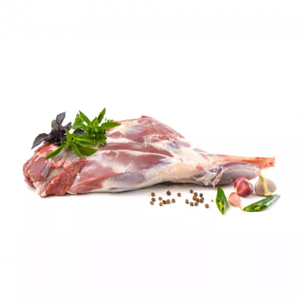 Fresh halal baby lamb leg pieces 500g - tender young lamb cuts for Middle Eastern and Persian dishes