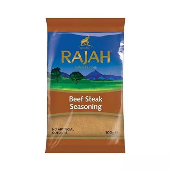 Rajah Beef Steak Seasoning 100g | halalo.co.uk