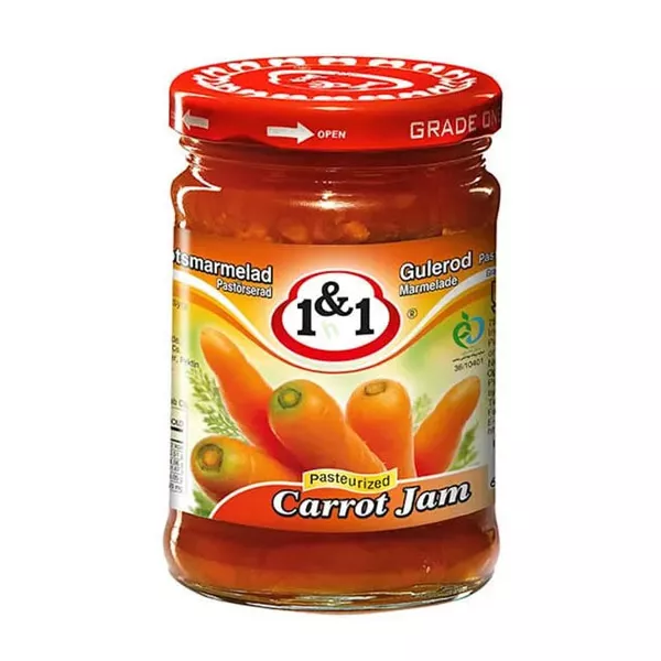 1&1 Carrot Jam 290gm | halalo.co.uk