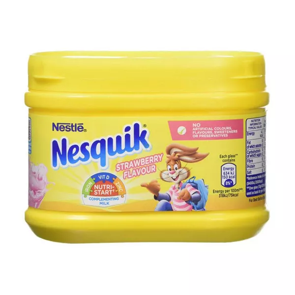 Nesquik Strawberry Flavour 300g | halalo.co.uk