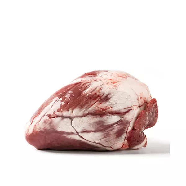 Fresh halal lamb heart 500g - nutrient-rich offal for Middle Eastern and Moroccan dishes