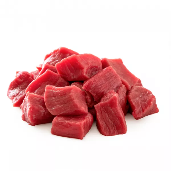Fresh halal beef stew 500g - premium cubed meat for tagines, stews and slow-cooked curries