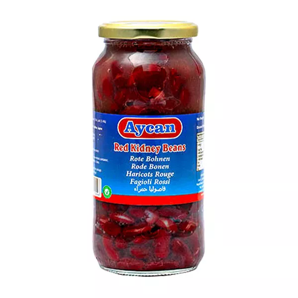 Aycan Red Kidney Beans 540g can – premium halal-certified kidney beans for chilli and curries