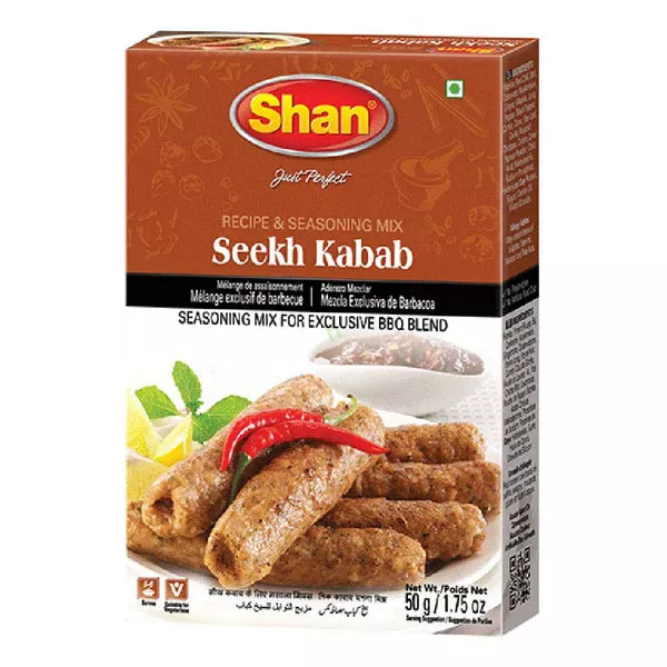 Shan Seekh Kebab 50g | halalo.co.uk
