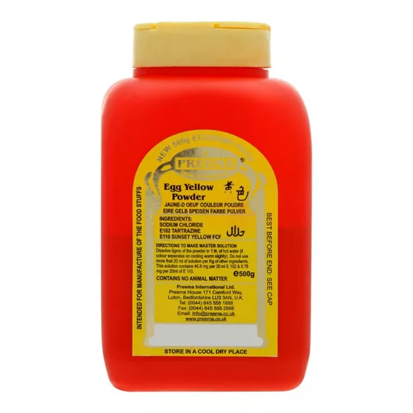 Egg Yellow Powder Preema | halalo.co.uk