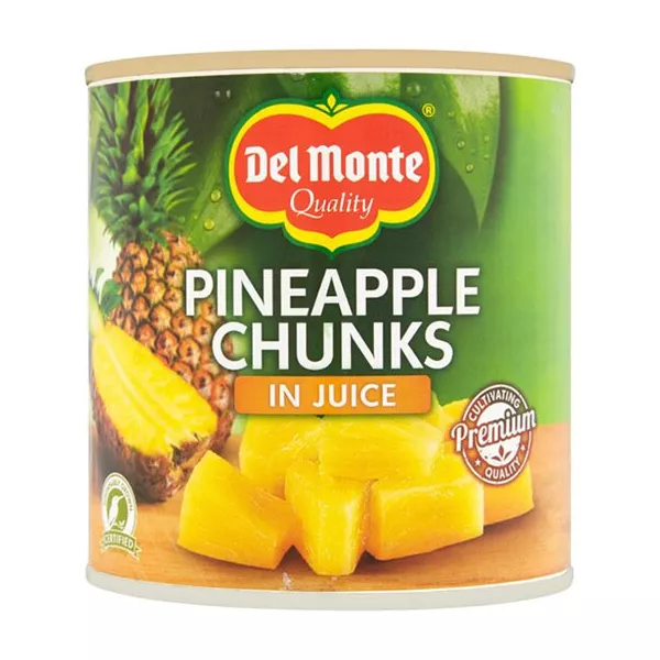 Del Monte Pineapple Slices In Juice 435g. Sweet and juicy pineapple slices in juice. Perfect for a refreshing treat. Available at halalo.co.uk and Halalo.