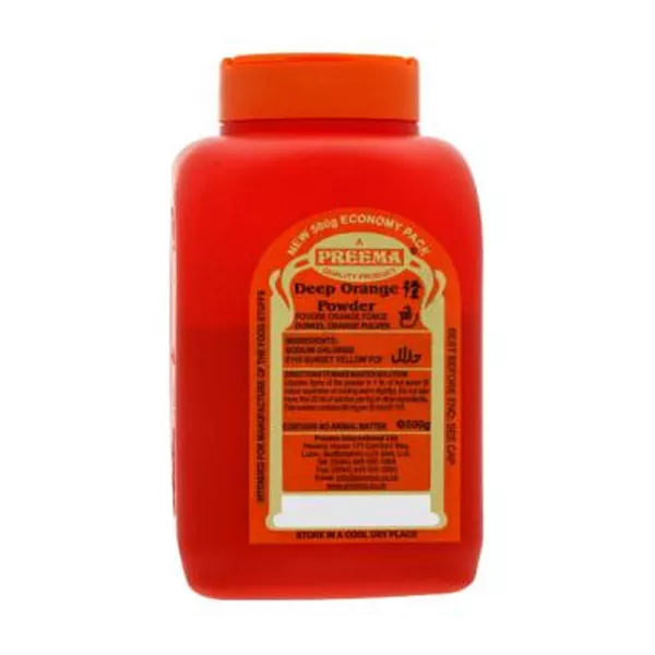 Deep Orange Powder Preema | halalo.co.uk