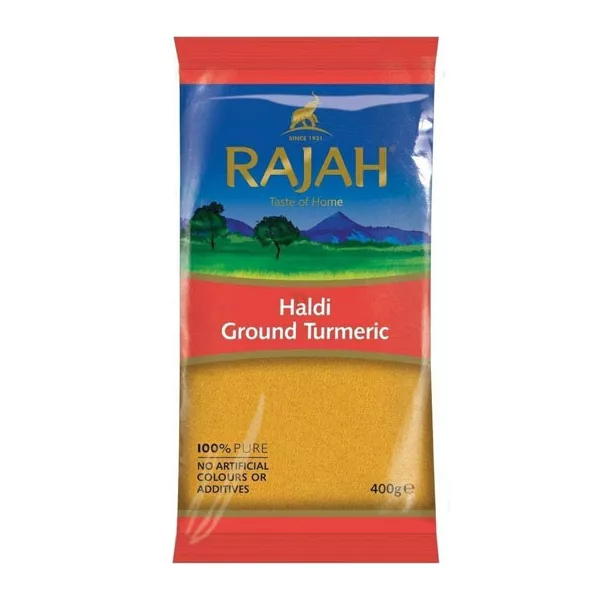 Rajah Haldi Turmeric Ground 400g | halalo.co.uk
