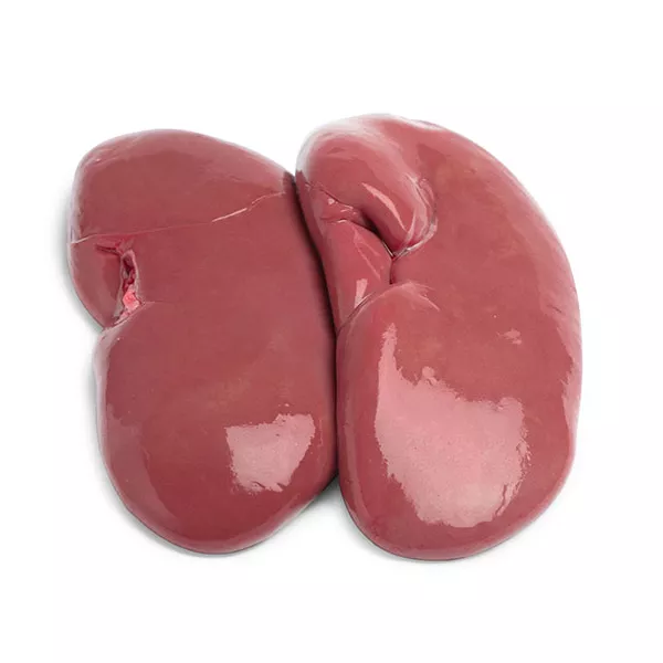 Fresh halal lamb kidneys 500g - premium cleaned kidneys for traditional British and Middle Eastern dishes