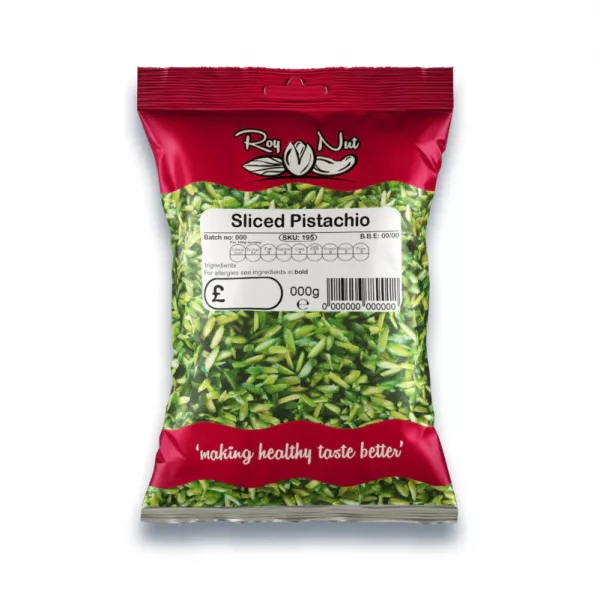 Roy Nut Sliced Pistachio 60g | halalo.co.uk