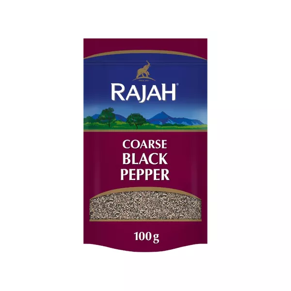 Rajah Coarse Black Pepper 100g | halalo.co.uk