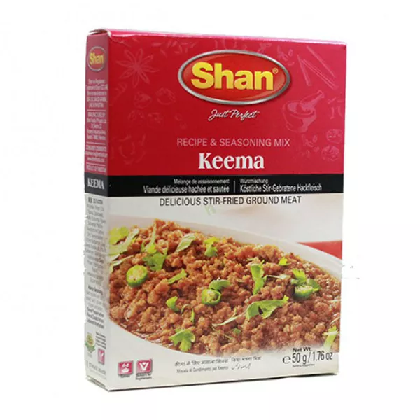 Shan Keema Recipe & Seasoning Mix 50g| halalo.co.uk