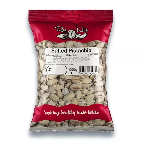 Roy Nut Salted Pistachio 160g | halalo.co.uk