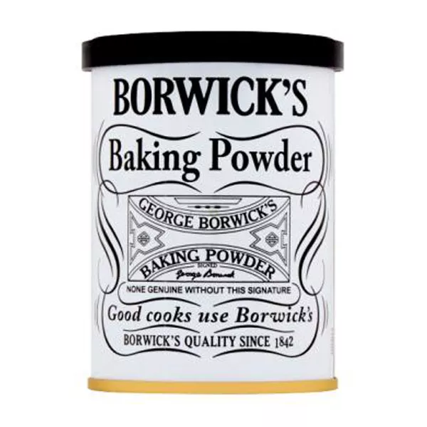 Borwick's Baking Powder 100g – Halal-certified raising agent for cakes and traditional bakes
