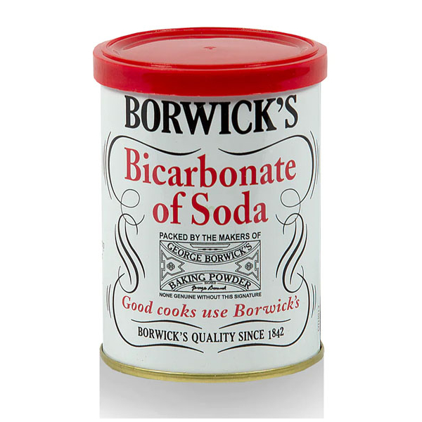 Borwick's Bicarbonate of Soda 100g - Halal-certified multi-use baking and cleaning product