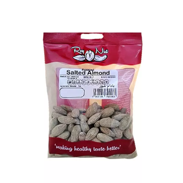 Roy Nut Roasted Salted Almond 180g | halalo.co.uk