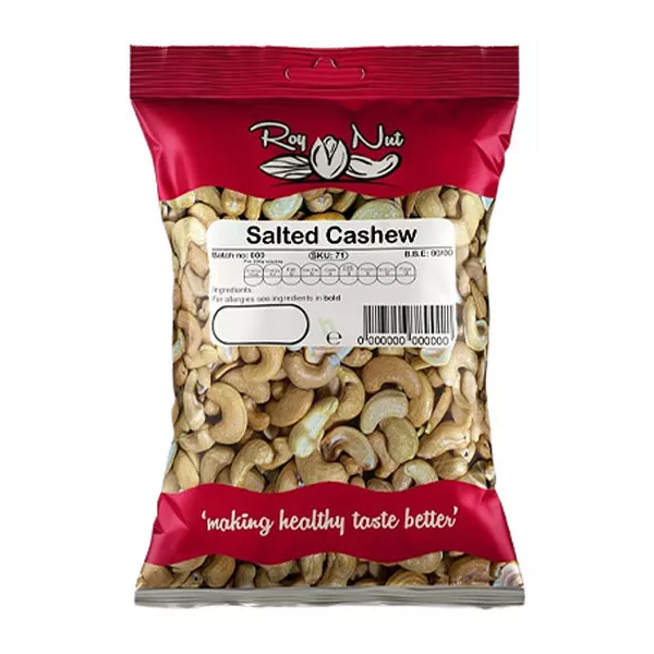 Roy Nut Roasted Salted Cashew 150g| halalo.co.uk