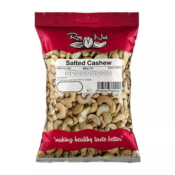 Roy Nut Roasted Salted Cashew 150g| halalo.co.uk