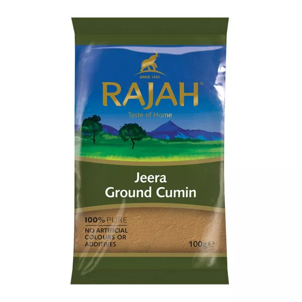 Rajah Jeera Ground Cumin 100g | halalo.co.uk