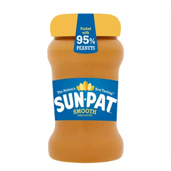 Enjoy the rich, creamy taste of Sun-Pat Smooth Peanut Butter. Made from high-quality peanuts, our smooth and premium peanut butter is perfect for spreading, baking, or enjoying straight from the jar. Packed with protein and natural flavor